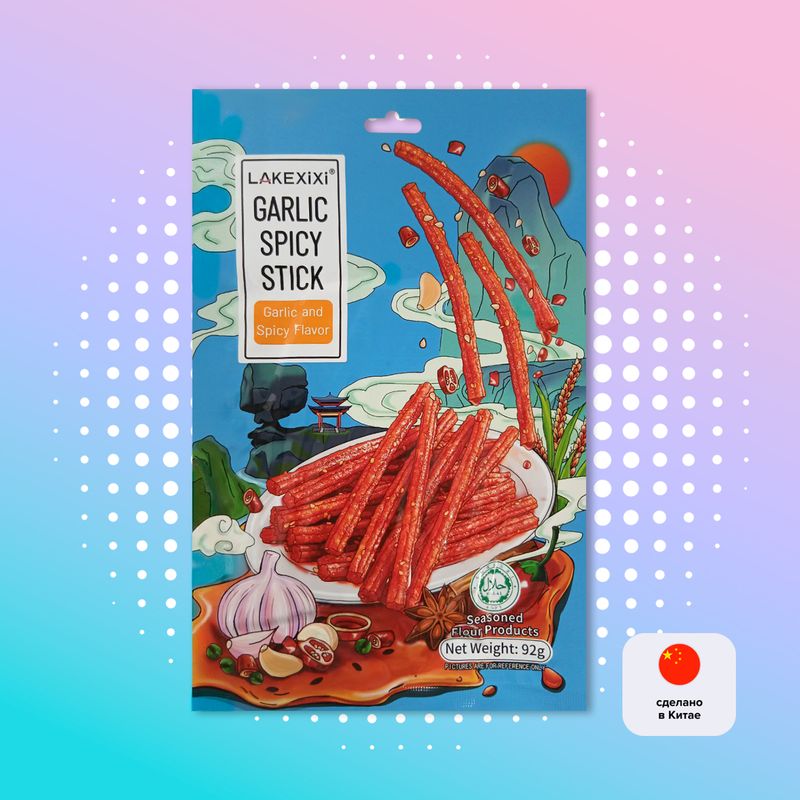 Пшеничный снек "Латьяо", LAKEXiXi, 92 г, в ассортименте