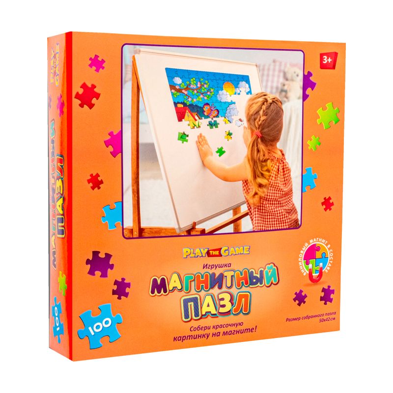 Магнитный пазл, Play the Game, в ассортименте