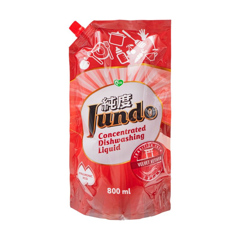 Гель для мытья посуды, Jundo, 800 мл