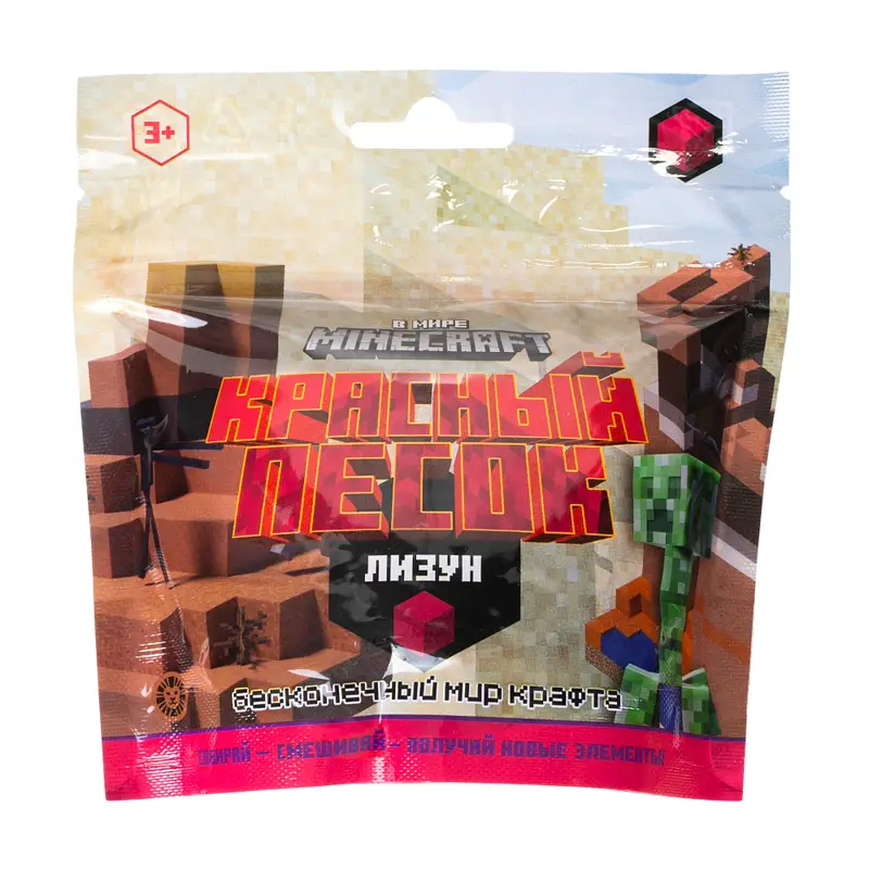 Лизун "В мире Minecraft", в ассортименте