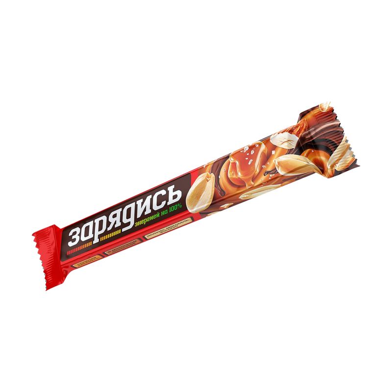 Батончик "Зарядись", Коммунарка, 50 г, в ассортименте