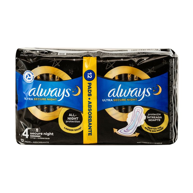 Гигиенические прокладки Always Ultra Duo Extra Night, 12 шт.
