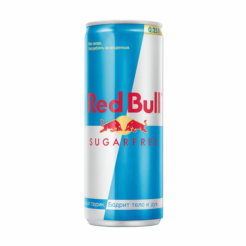 Энергетический напиток, Red Bull, без сахара, 250 мл