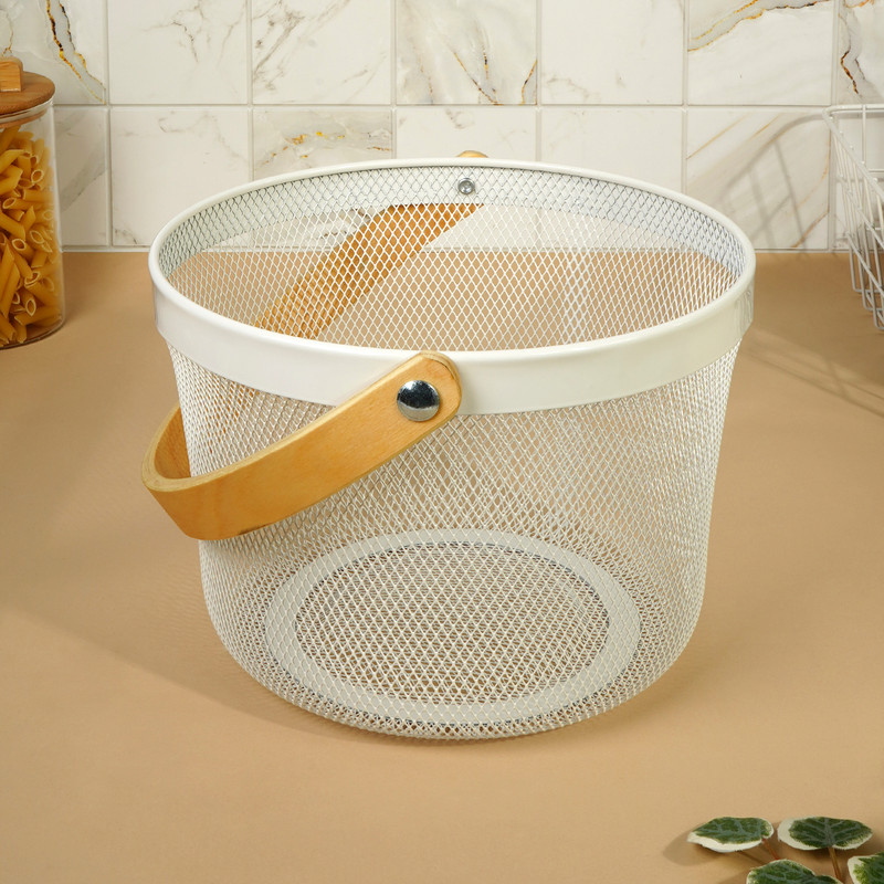 Корзина для хранения с ручкой, O'Kitchen, 25х18 см - купить в
