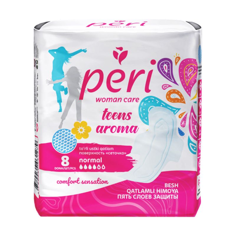 Прокладки "Teens Aroma", Peri, 8 шт.