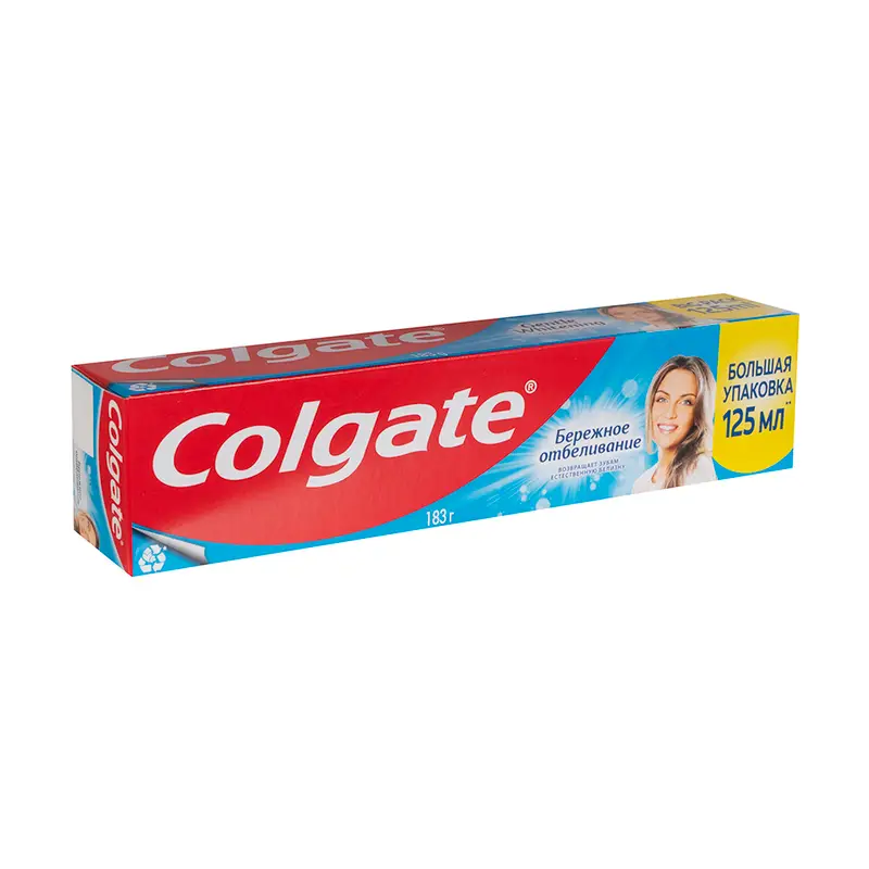 Зубная паста "Бережное отбеливание", Colgate, 183 г