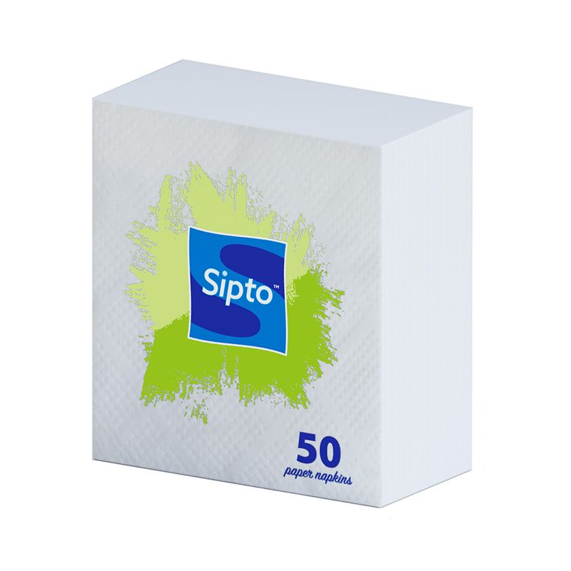 Бумажные салфетки, Sipto, 50 шт.