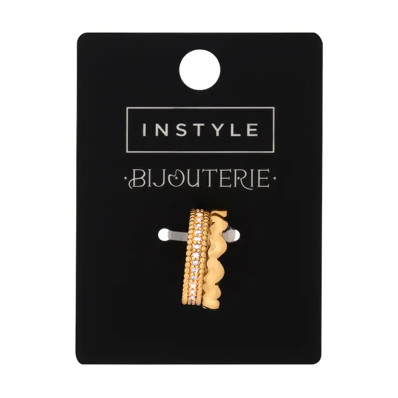 Набор колец, INSTYLE, 2 шт., 17 мм, в ассортименте
