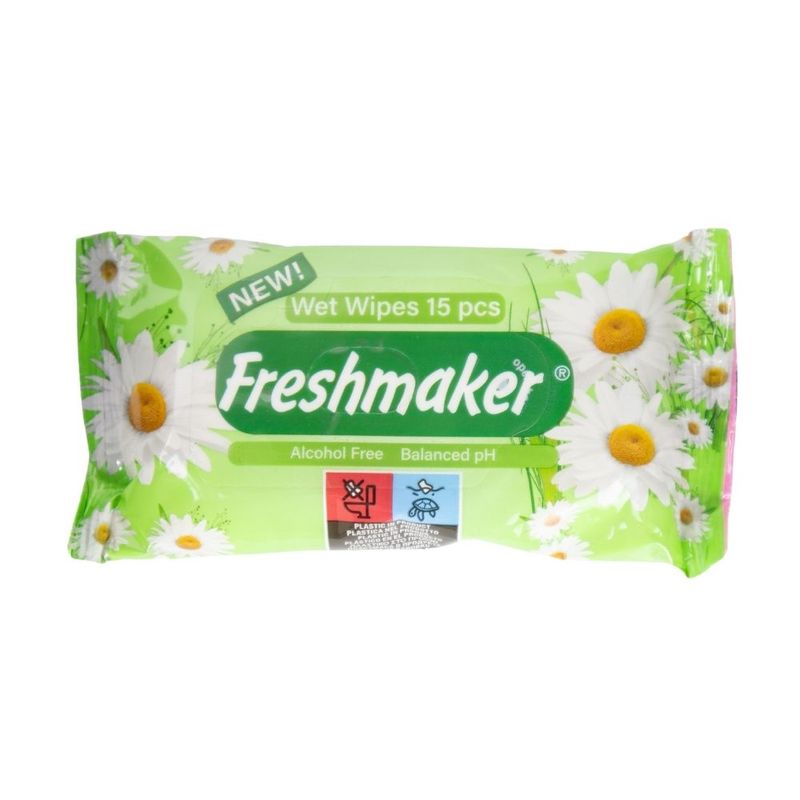 Влажные салфетки Freshmaker 15 шт