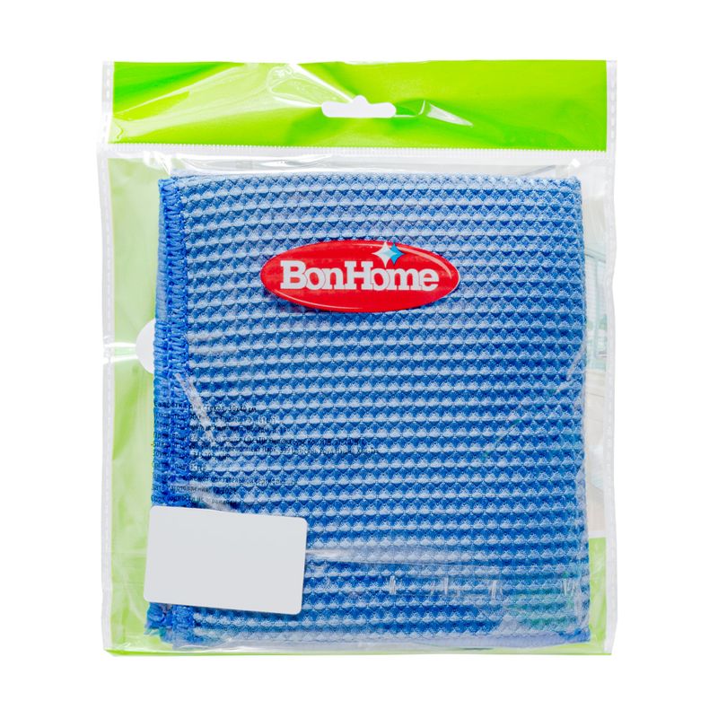 Салфетка для стекол, BonHome, 30х40 см, в ассортименте