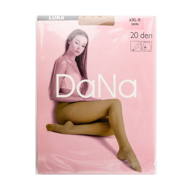 Колготки женские DaNa, 20 DEN, в ассортименте