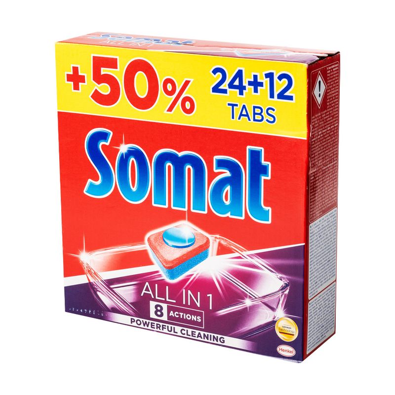 SОМАТ таблетки для посудомоечной машины, 36 шт.