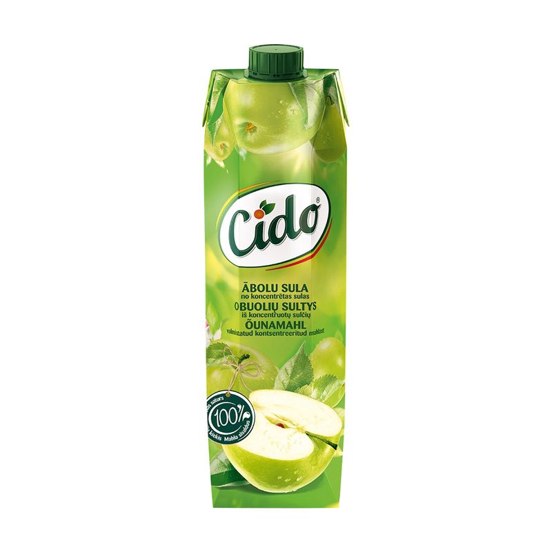 Яблочный сок, Cido, 1 л