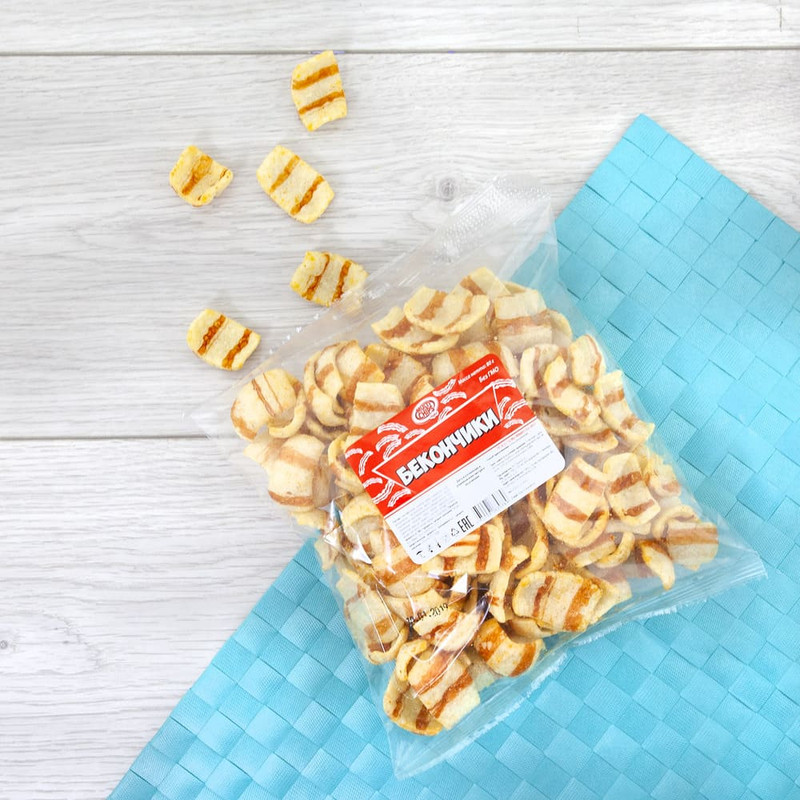 Чипсы "Бекончики", Multi Chips, 80 г, в ассортименте