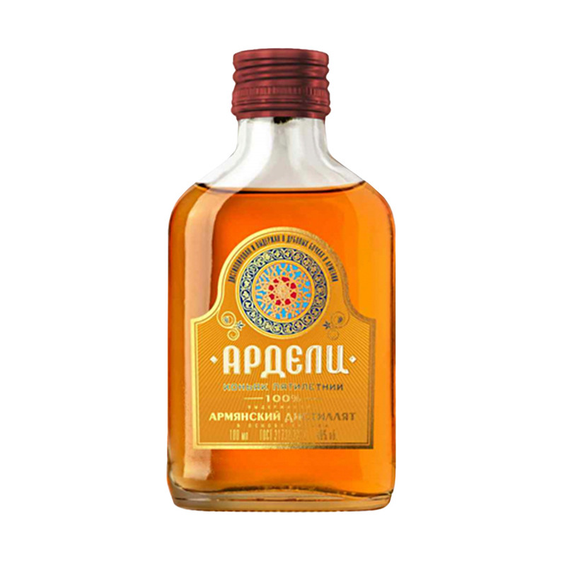 Коньяк, Ардели, 5 лет, 40 %, 0,1 л