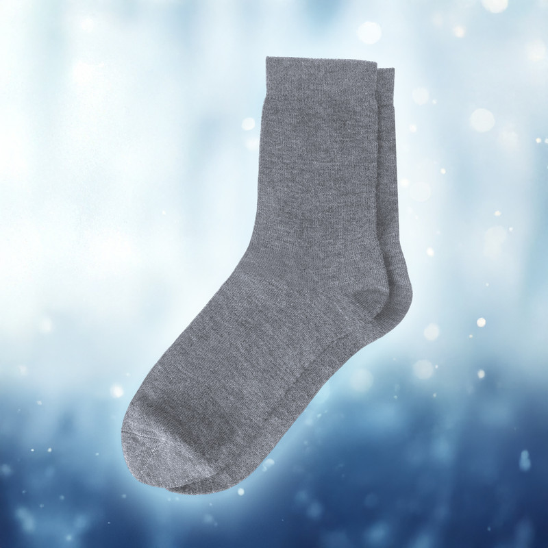 Носки утеплённые, Azhur-Wool, 70% шерсть мериноса, в ассортименте