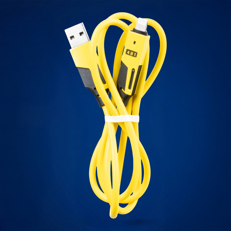 Кабель USB, FLARX, 4 в 1, в ассортименте