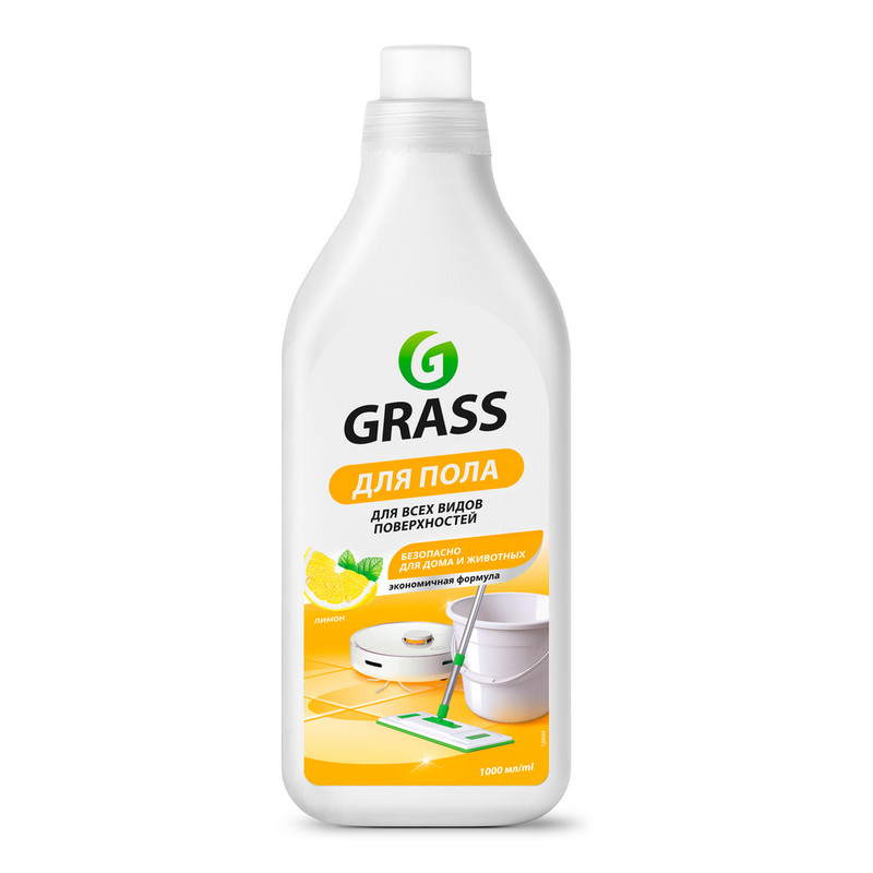 Средство для мытья пола "Arena", GRASS, 1 л, в ассортименте