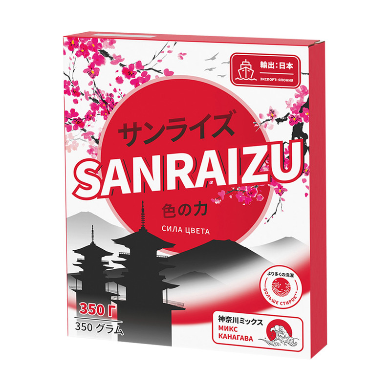 Стиральный порошок, Sanraizu, 350 г