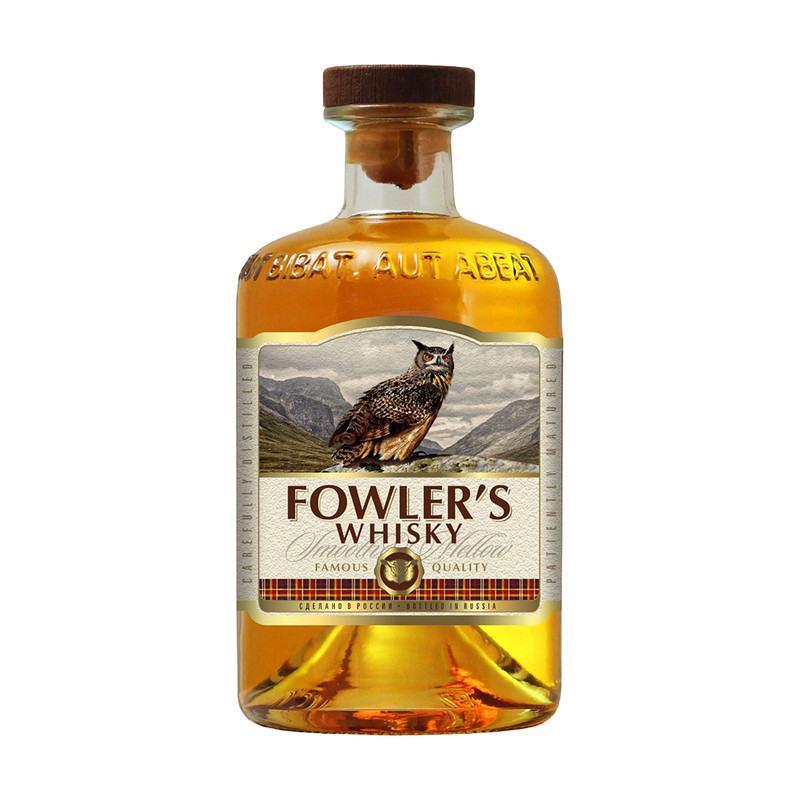 Виски зерновой, Fowler’s, 40%, 0,5 л