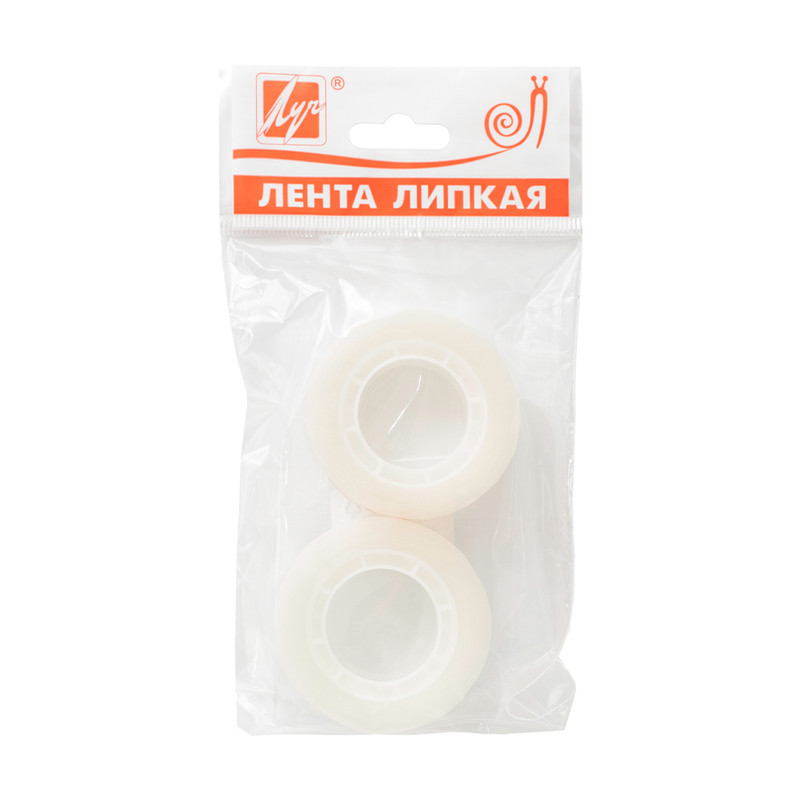 Лента липкая, Луч, 2 шт.