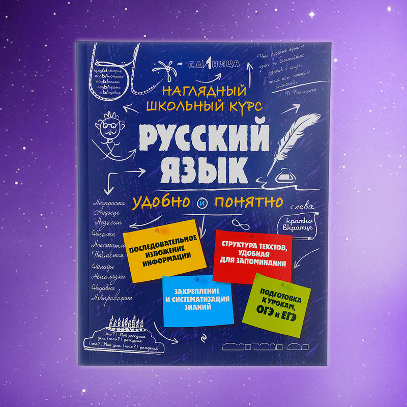 Серия книг для подготовки к ОГЭ/ЕГЭ "Наглядный школьный курс", ЭКСМО