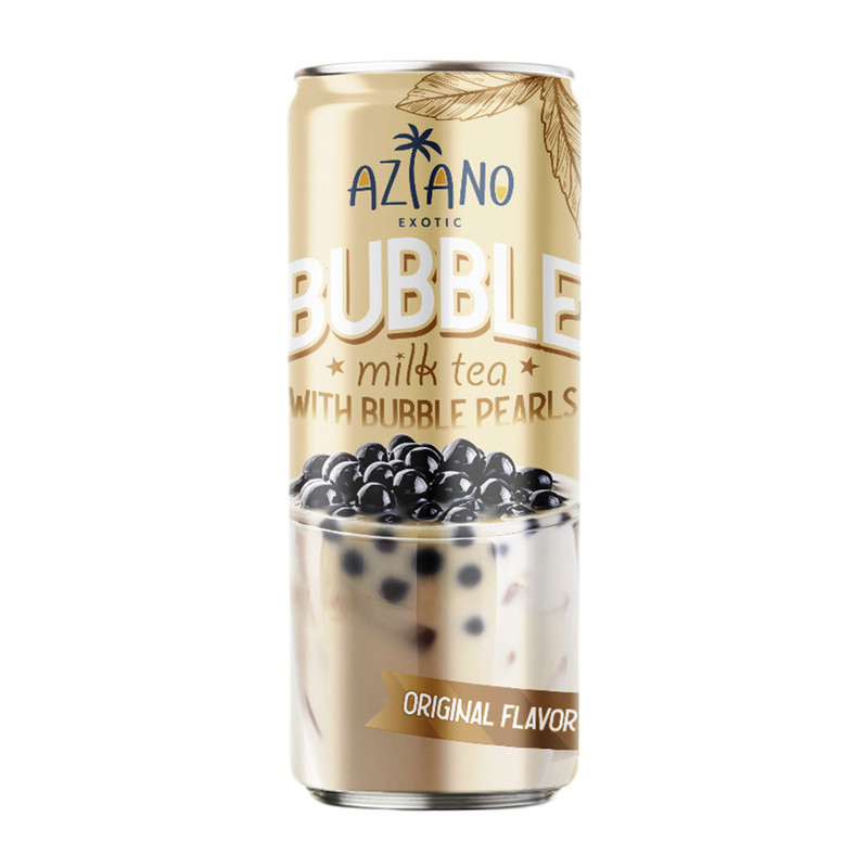 Чай с шариками из тапиоки, Bubble Tea, 250 мл, в ассортименте