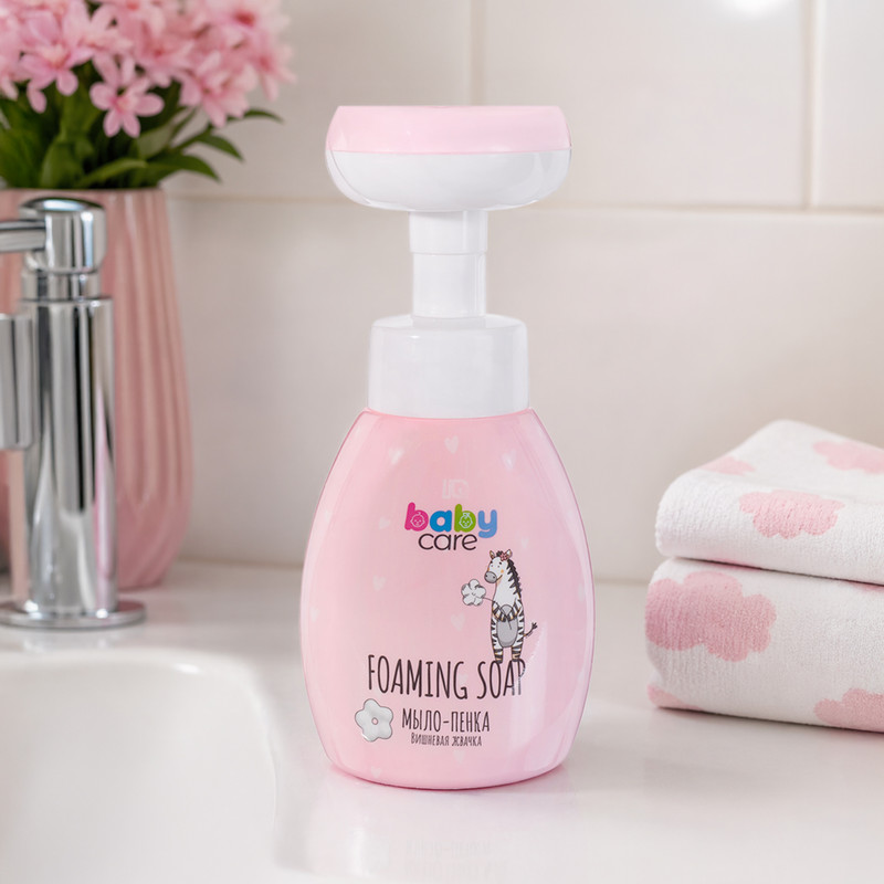 Мыло-пенка для детей "Baby Care", Alabino Lab, 250 мл, в ассортименте