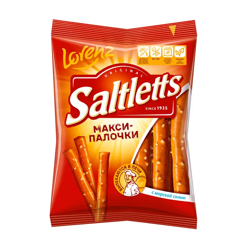 Палочки солёные, Saltletts, 75 г