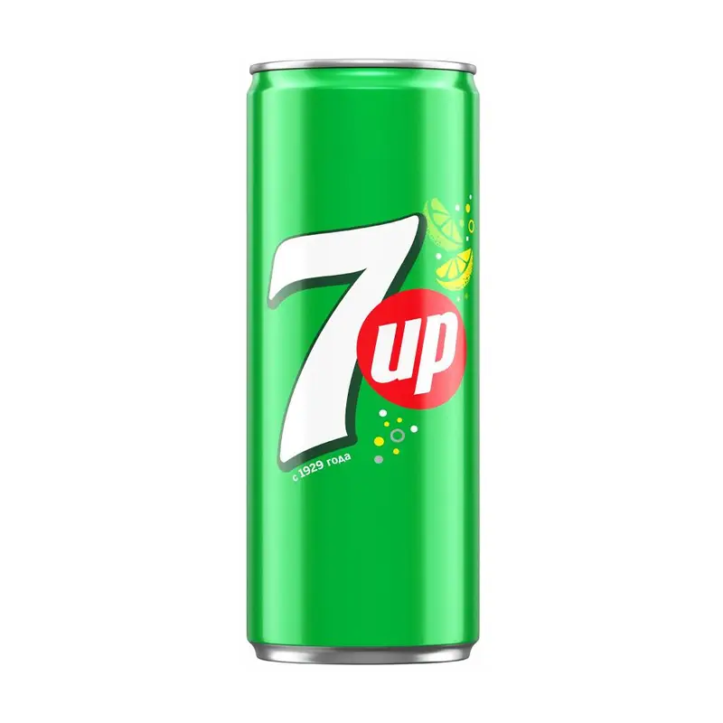 Напиток газированный, 7UP, 0,25 л