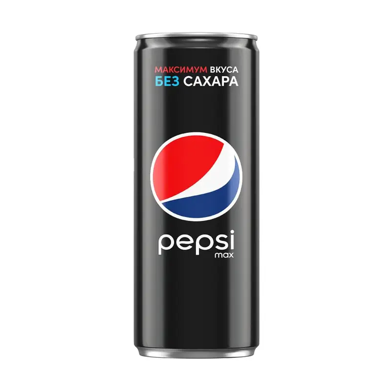 Напиток газированный "Max", Pepsi, без сахара, 0,25 л