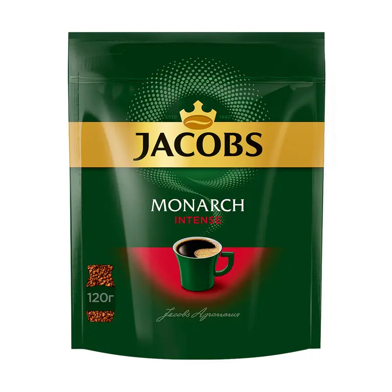 Кофе растворимый "Intense", JACOBS, 120 г
