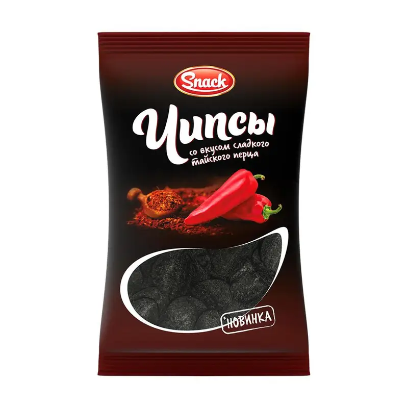 Чипсы, Snack, сладкий тайский перец, 80 г