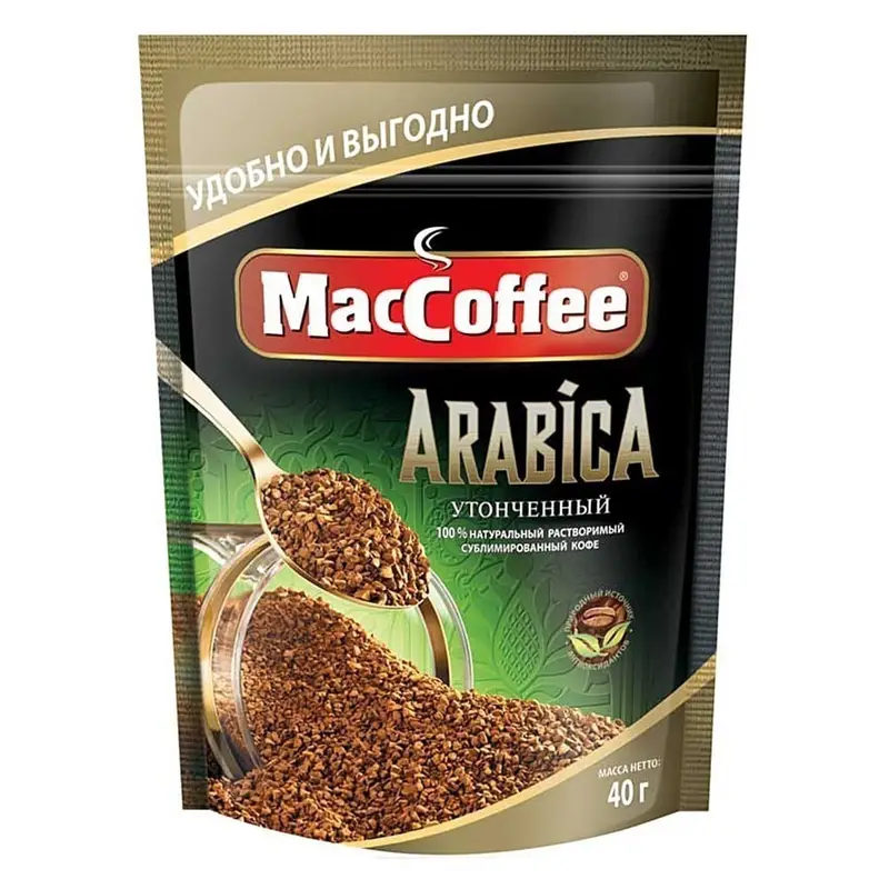 Сублимированный кофе "Arabica", MacCoffee, 40 г