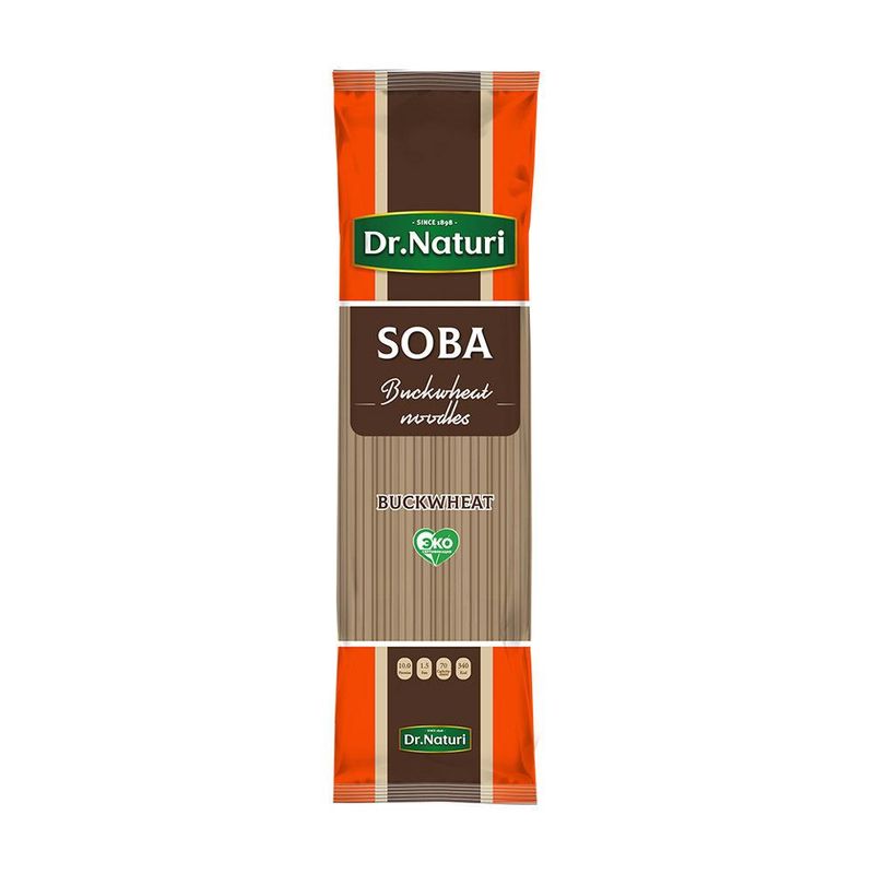 Лапша гречневая "Soba", Dr. Naturi, 400 г