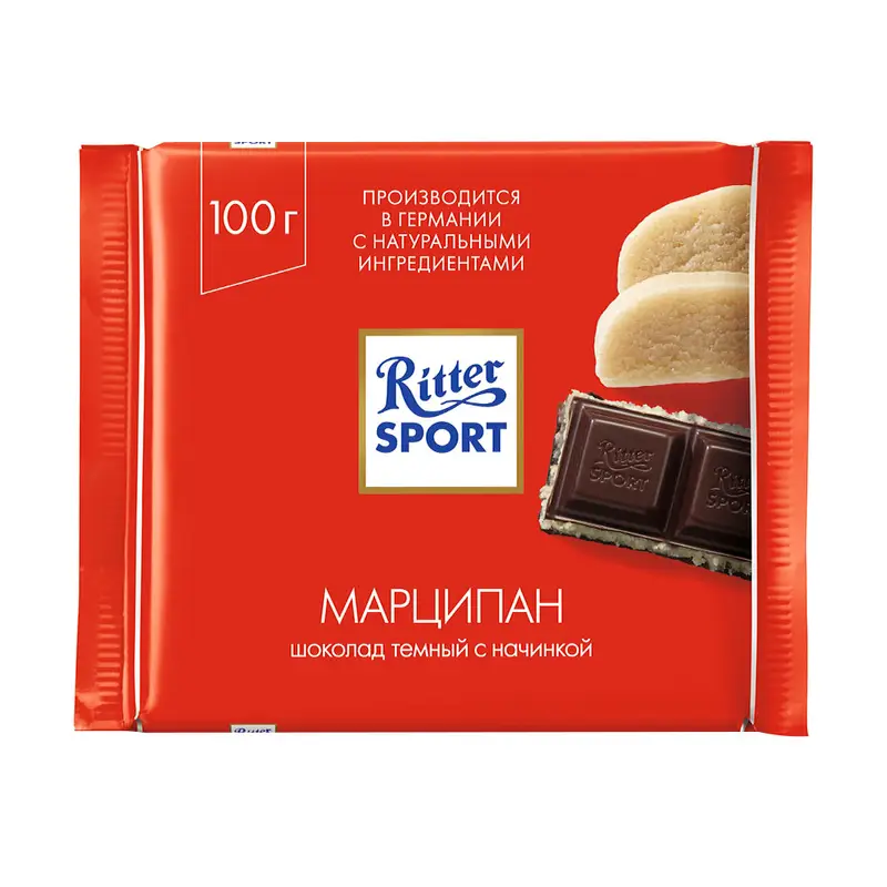 Шоколад, Ritter Sport, 100 г, в ассортименте