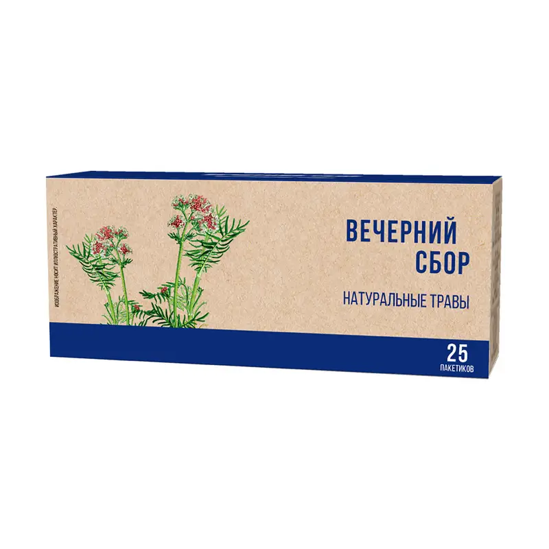 Напиток чайный "Вечерний сбор", 25 пакетиков, 37,5 г