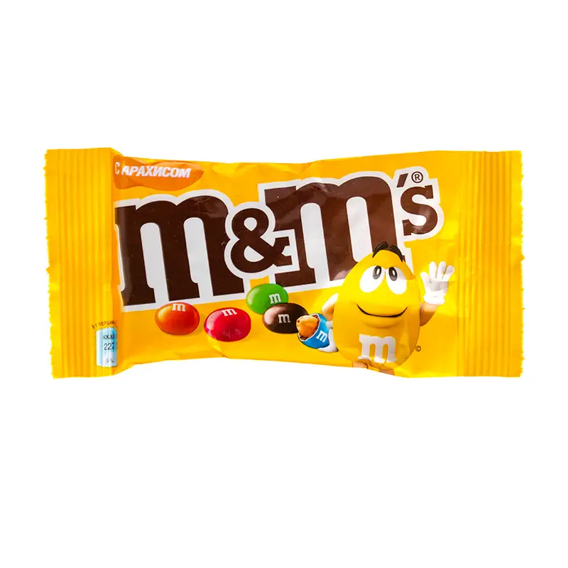 Драже, M&M's, с арахисом, 45 г