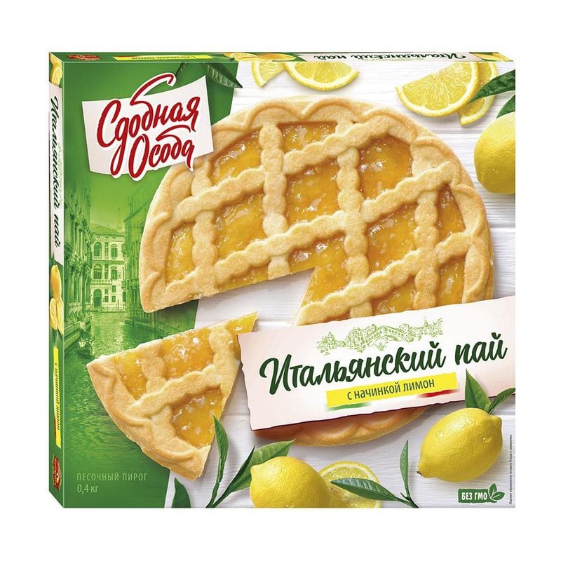 Пирог песочный "Итальянский пай", Сдобная особа, 400 г