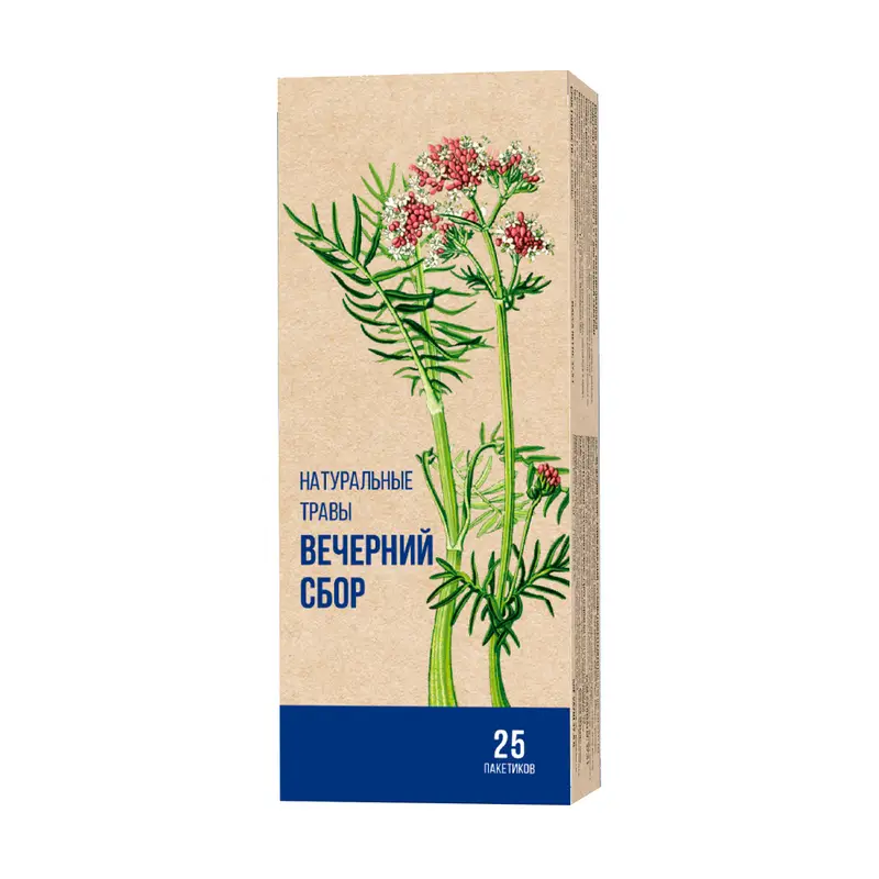 Напиток чайный "Вечерний сбор", 25 пакетиков, 37,5 г