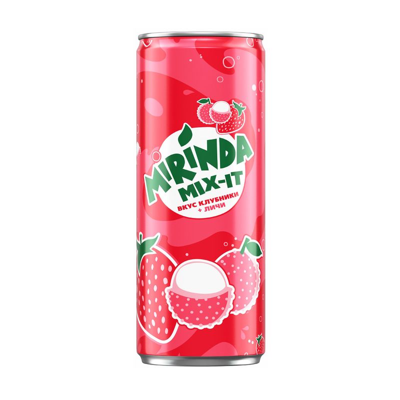 Напиток сильногазированный, Mirinda, 0,25 л, в ассортименте