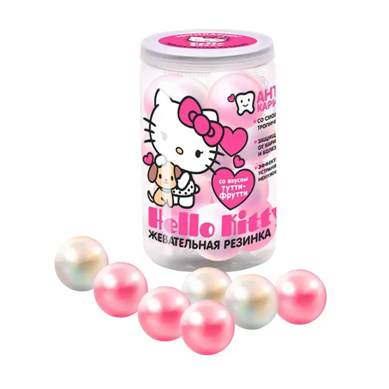 Жевательная резинка "Антикариес", Hello Kitty, 104 г