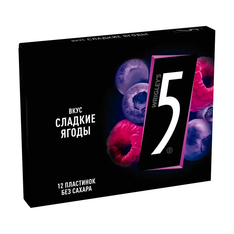 Жевательная резинка "Сладкие ягоды", Five, 32,2 г
