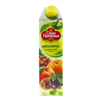 Сок, Сады Придонья, мультифрукт, 1 л
