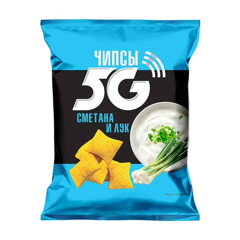 Чипсы пшеничные "5G", 115 г, в ассортименте
