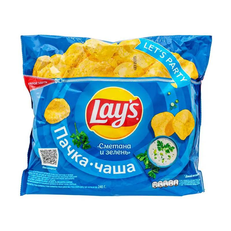 Картофельные чипсы, Lay's, 240 г