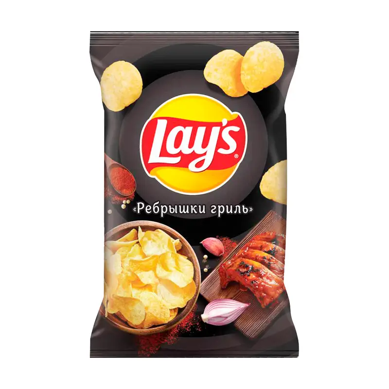 Картофельные чипсы, Lay's, 140 г, в ассортименте