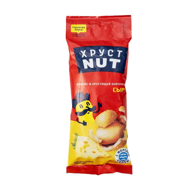 Арахис в хрустящей корочке, Хруст Nut, 80 г, в ассортименте