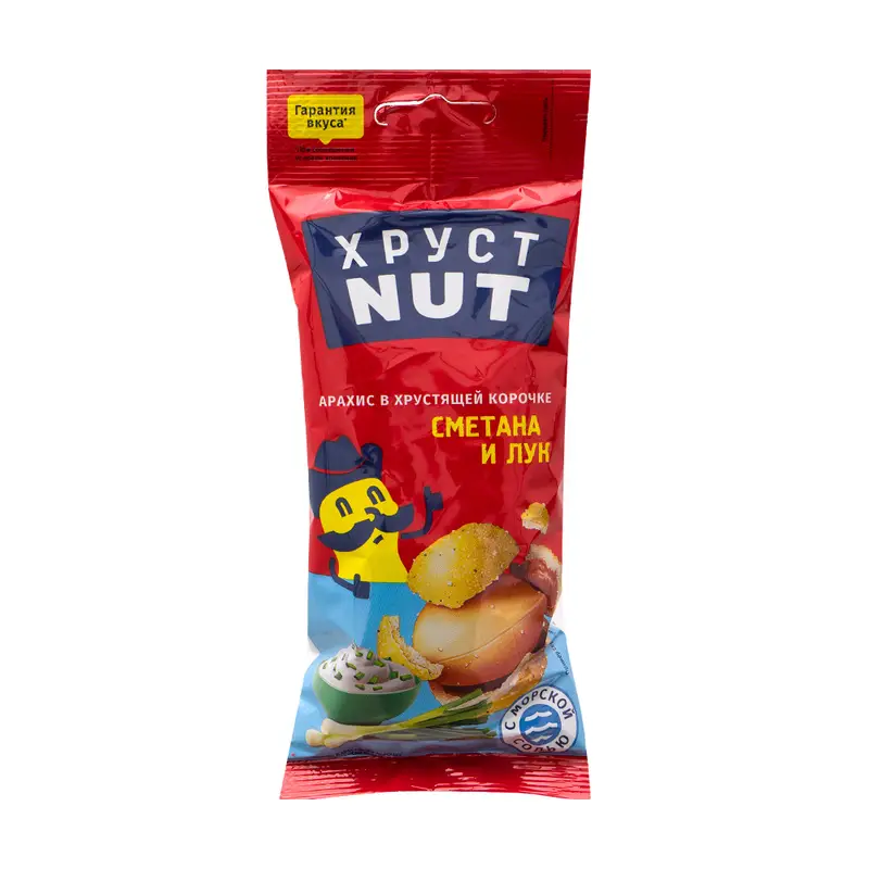 Арахис в хрустящей корочке, Хруст Nut, 80 г, в ассортименте