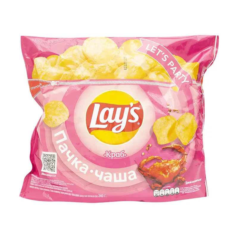 Картофельные чипсы, Lay's, 240 г